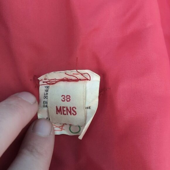 Vintage 1971 Varsity Letterman Jacket Purple Wool Leather Sleeves – Men’s 38 - Picture 7 of 13